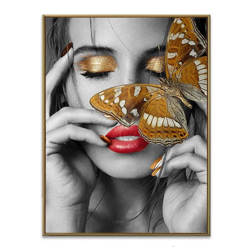 Femme Fiery Wall Art media 3