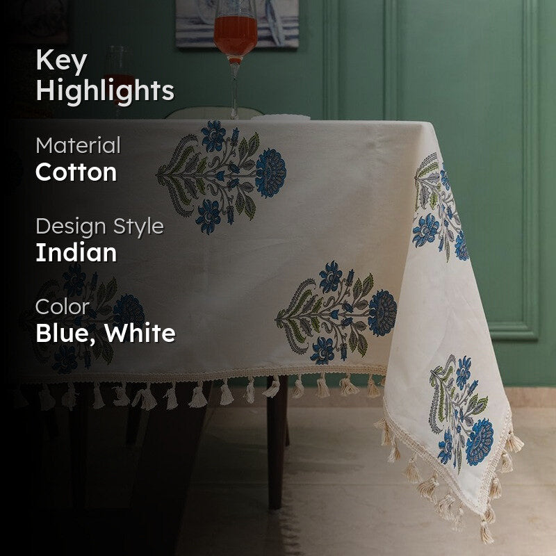 Urban Space Verdera Table Cover - Blue media 2