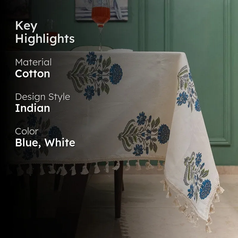 Urban Space Verdera Table Cover - Blue media 2