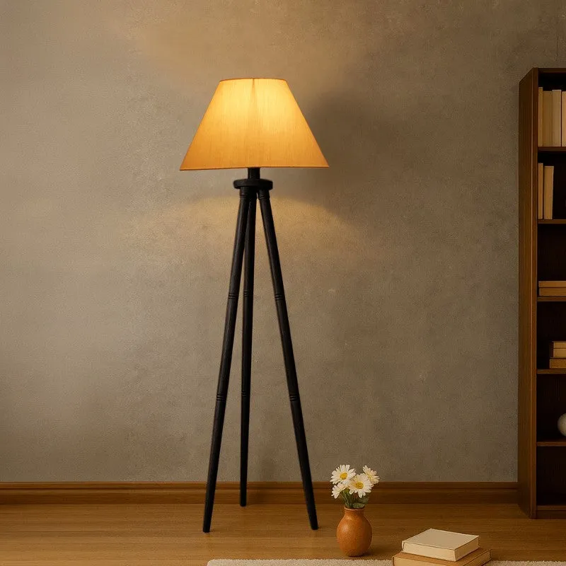 TriElite Conical Floor Lamp (White) media 1
