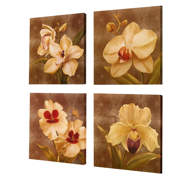 Muted Petals Wall Art - Set Of Four media 4
