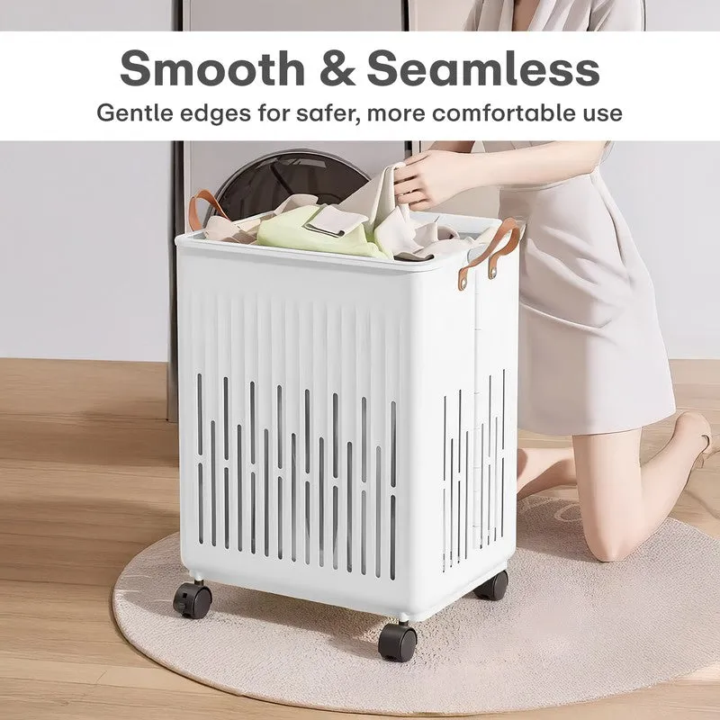 Rioware Roll & Sort Laundry Basket - White media 7
