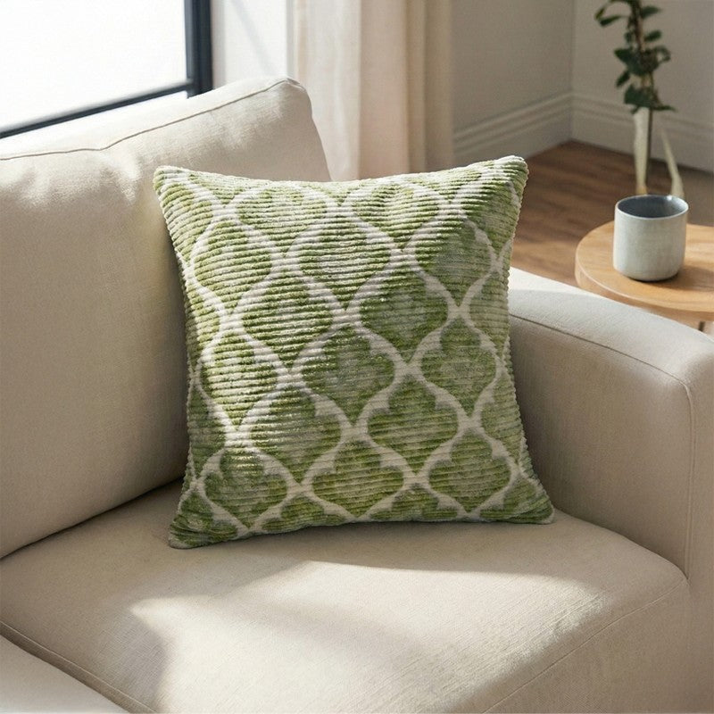 DiagMatrix Cushion Cover - Olive