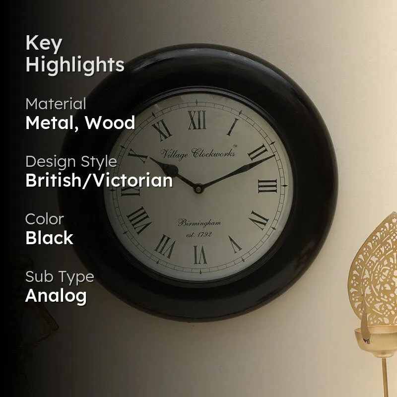 Royal Meridian Analog Wall Clock media 2