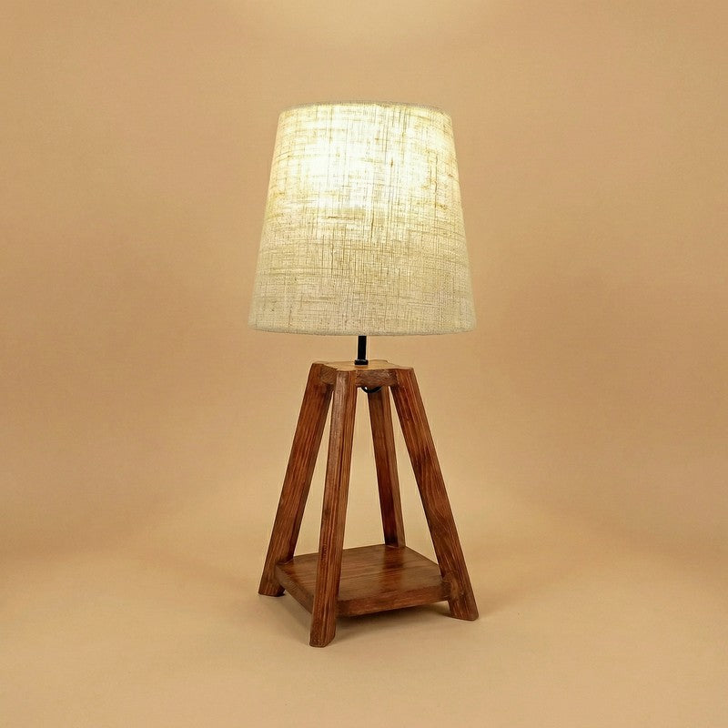 Mavella Jute Table Lamp - Brown,Beige media 5
