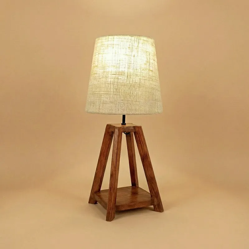 Mavella Jute Table Lamp - Brown,Beige media 5