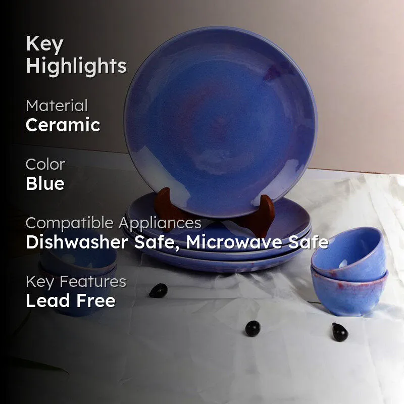 Periela Handmade Dinner Set - 82 Piece Set media 2