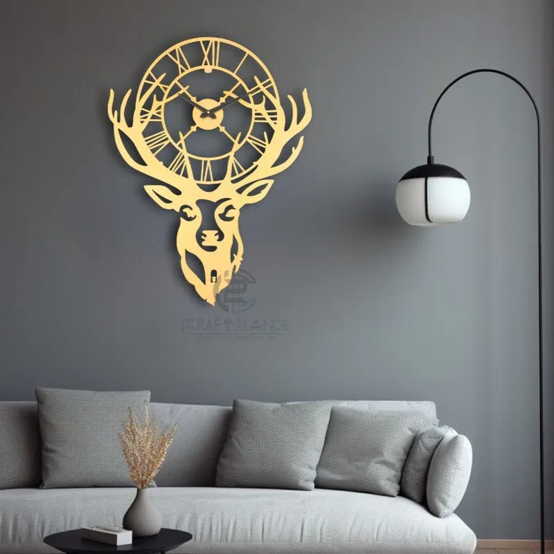 Moment Silent Wall Clock - Gold media 3