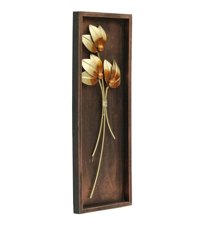 Leafy Affair Metal And MDF Wall Accent media 3