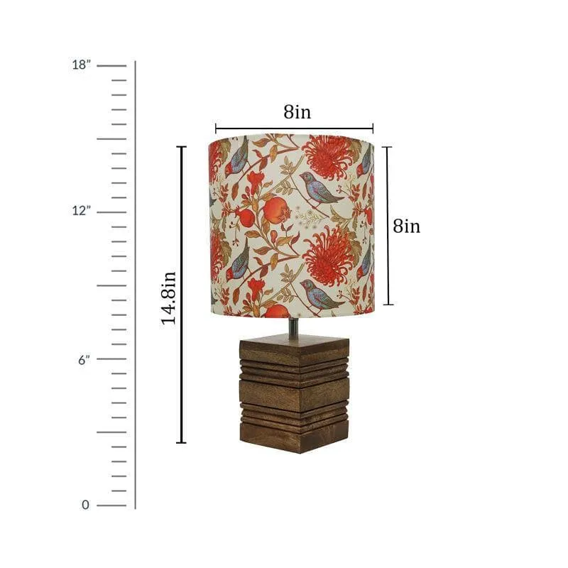Bloom Cube Fabric Table Lamp - Multicolor media 5