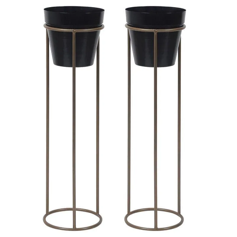 Finassa Floor Planter - Set Of Two media 3