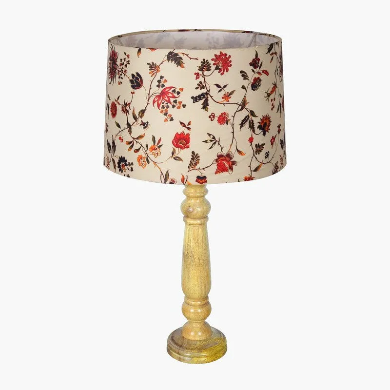 AuraGlow Versatile Wooden Table Lamp - Multicolor media 5