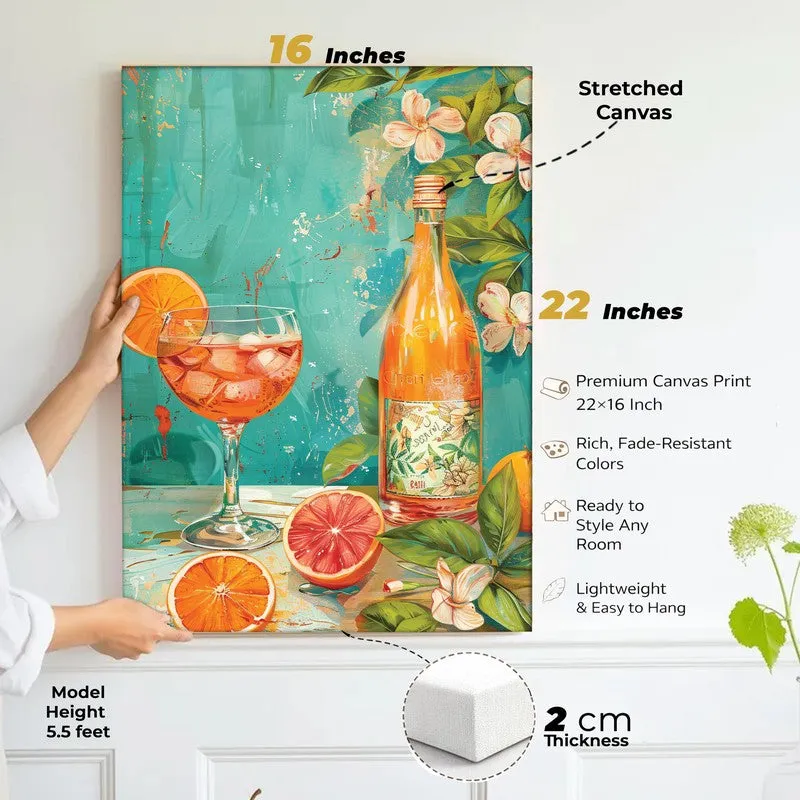 Still Refreshments Canvas Wall Art - Set of Two media 4