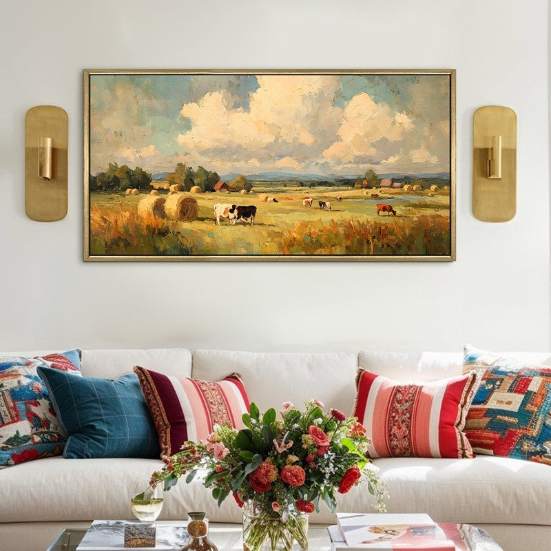Fieldhaven Canvas Wall Painting With Frame