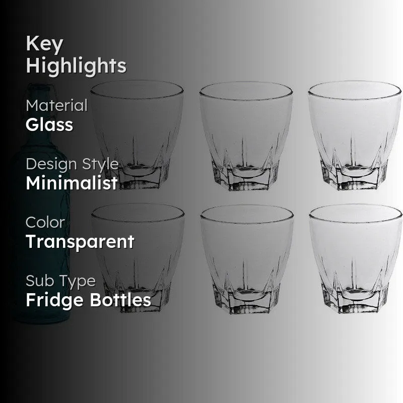 Pax 1000 mL Water Bottle With 180 mL Glasses - Seven Piece Set media 2