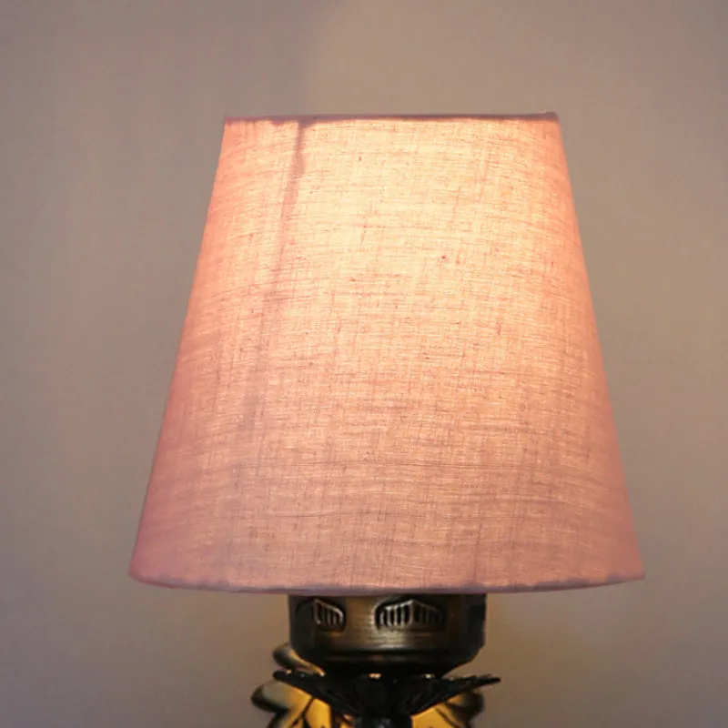 Ziada Stiva Conical Fabric & Metal Wall Lamp - Grey media 4