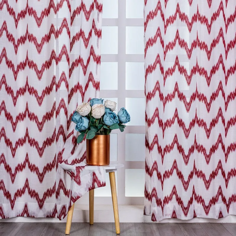 Aryvia Modern Art Curtain - Set Of Two media 1