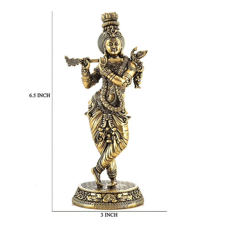 Divine Venugopala III Brass Idol media 7