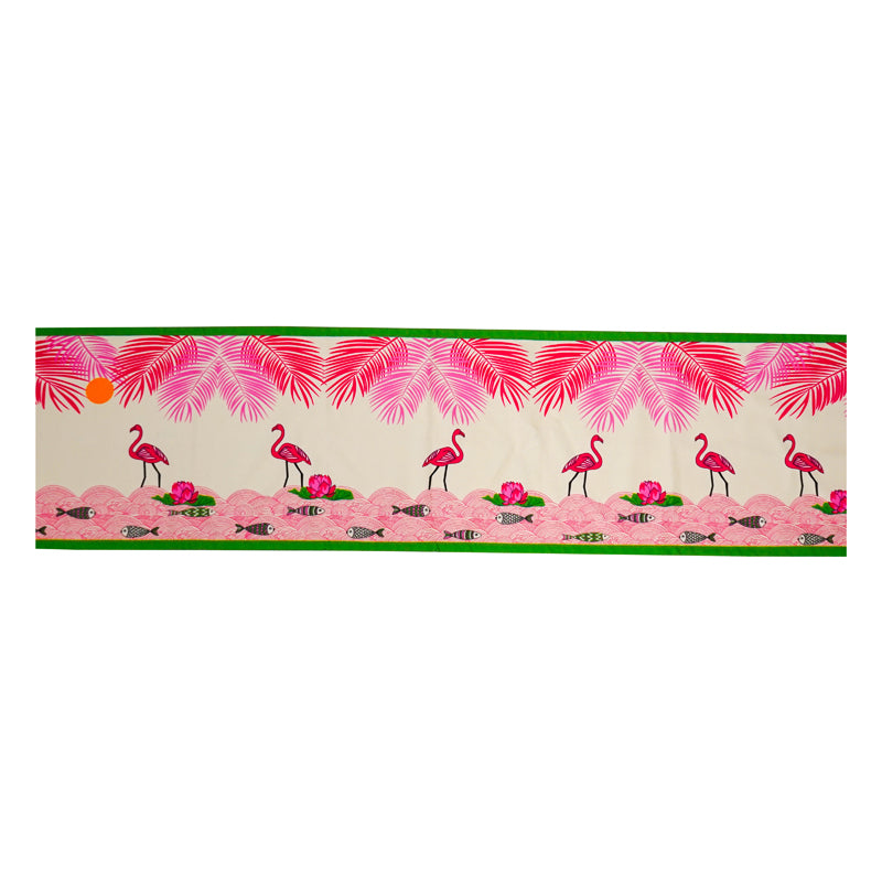 Pink Oasis Table Runner & Placemat - Seven Piece Set media 4