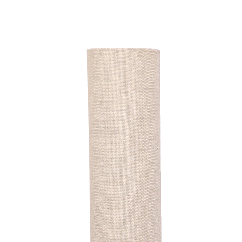 Neila Wooden Tower Floor Lamp With Jute Shade - White media 4