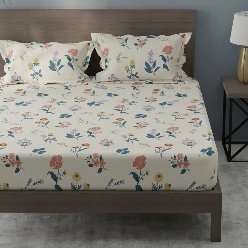 Spring Nest Single Microfiber Bedsheet - 120 GSM media 3