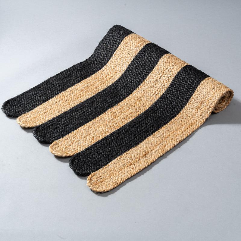 Tulum Braided Rectangle Cotton Runner Rug media 3