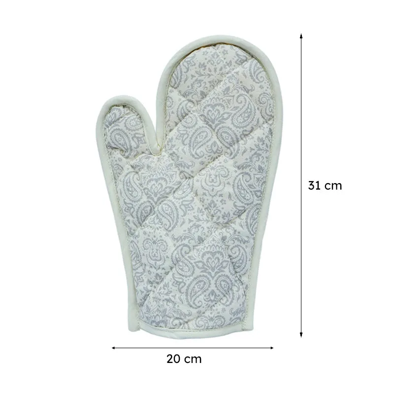 Swayam Tapsi Kitchen Gloves (Grey) - Set Of Two media 8