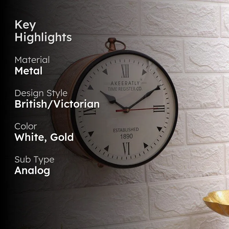 Ithva Double Sided Station Clock media 2