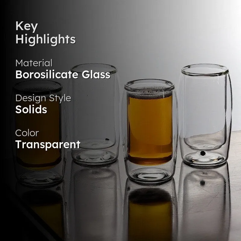 Frosted Clear Drinking Glass(160 mL) - Set Of Four media 2
