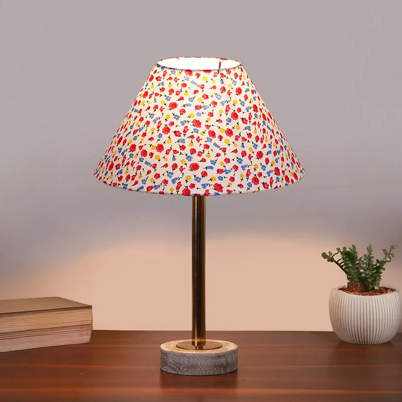 Nordelle Cone Rodin Wooden Table Lamp - Multicolor media 2