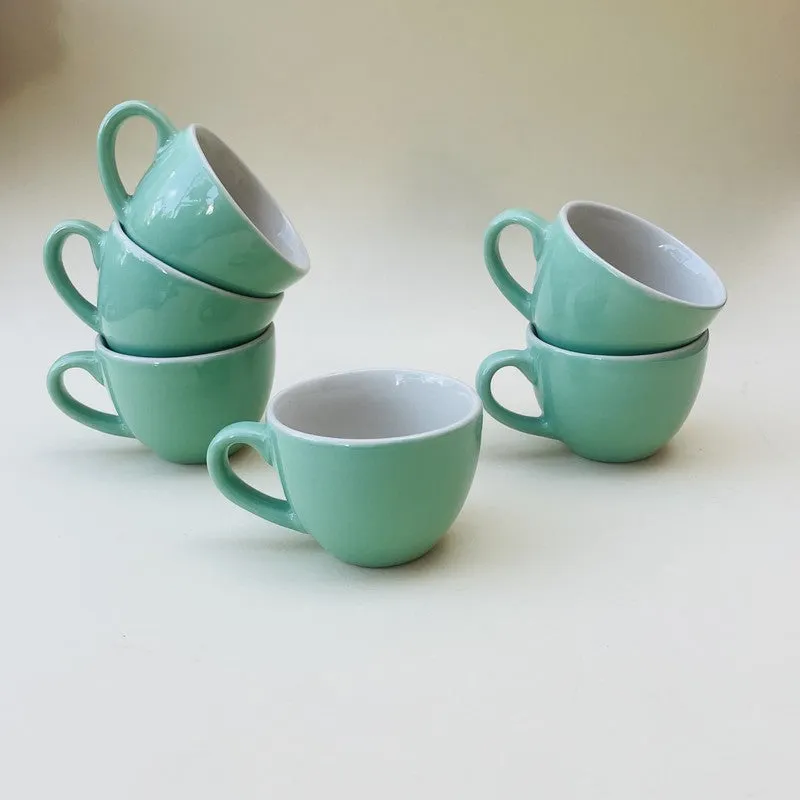 Brew Ceramic Tea Cup (80 mL Each) - Set Of Six media 5