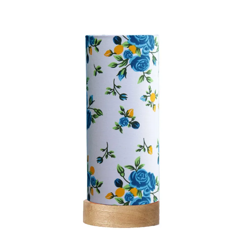 Alba Nyra Tower Wooden Table Lamp - Multicolor media 4