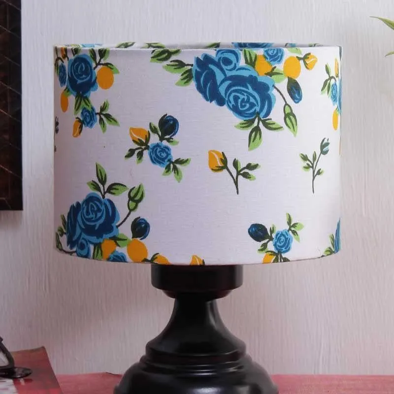 Fleur Burst Fabric Table Lamp - Multicolor media 3