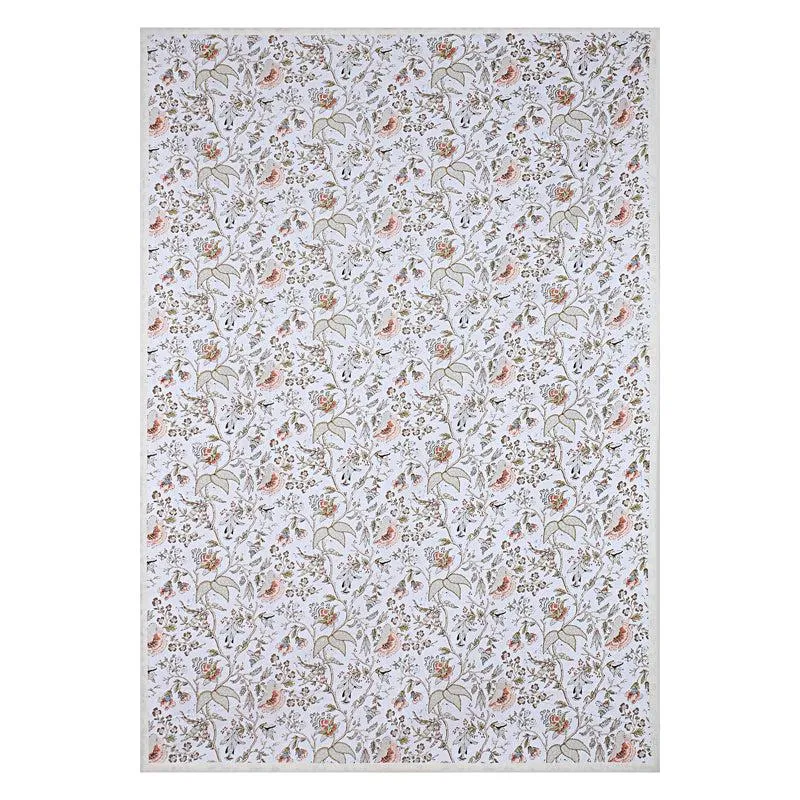 Muhina Rectangular Table Cover (Ivory) - Four Seater media 5