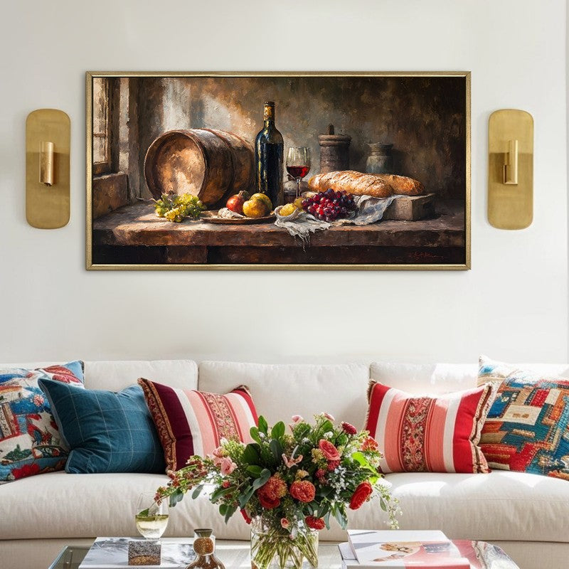 Barrelstone Canvas Wall Painting With Frame