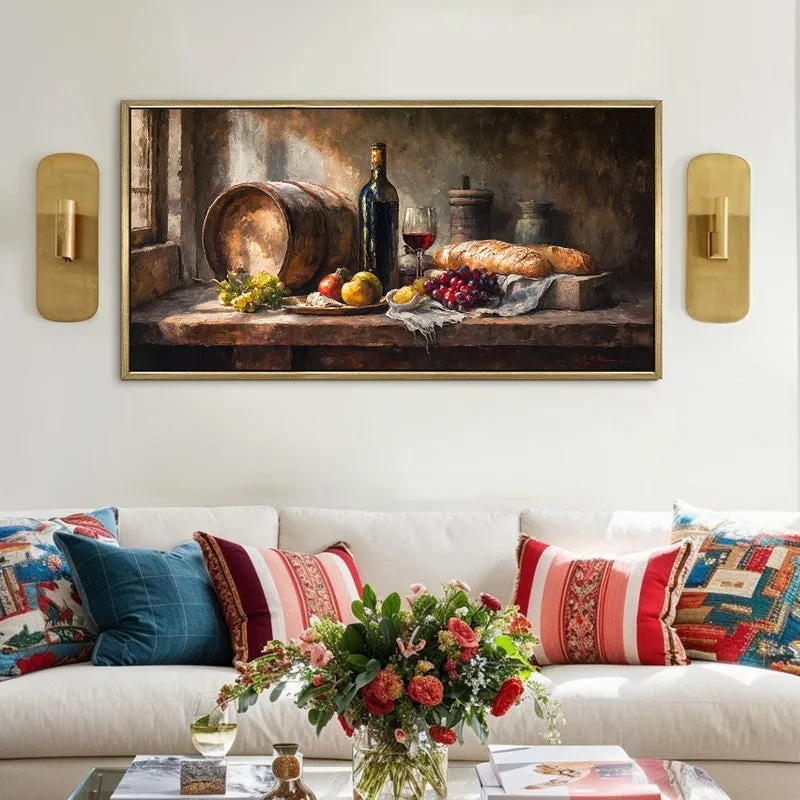 Barrelstone Canvas Wall Painting With Frame media 1