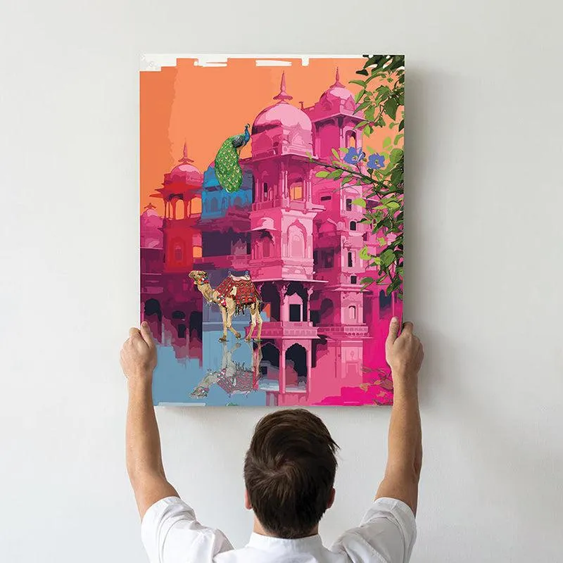 Architecture Charm Wall Painting media 4