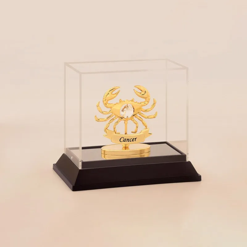 Golden Crab 24K Gold Plated Mild Steel Showpiece media 3