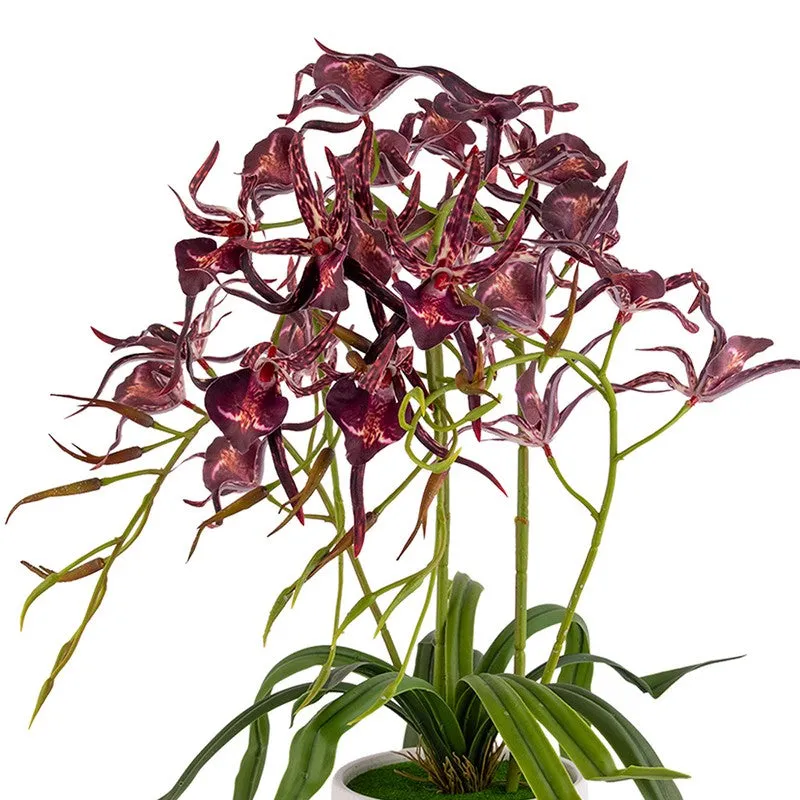 AarviDecor Wine Blossom Silk Artificial Plants media 6