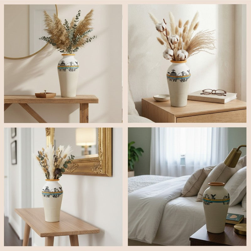 Haathi Artisinal Vase media 10
