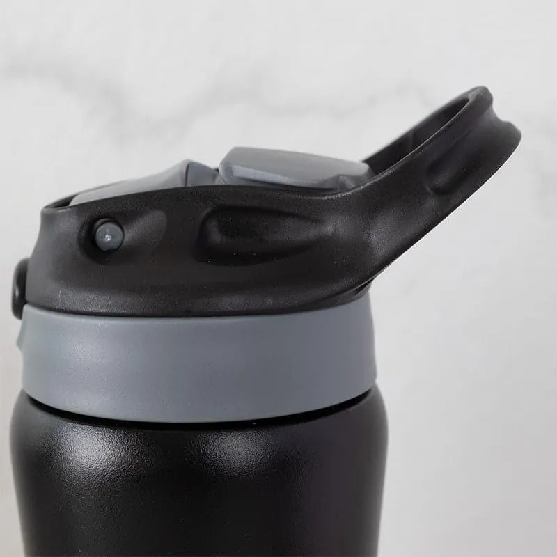 Handy Quench Hot & Cold Thermos Water Bottle (Black) - 750 mL media 8