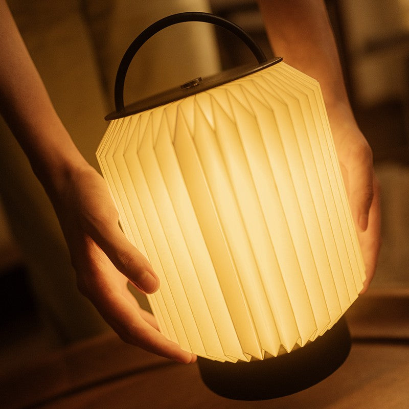 Fig Living Tote Table Lamp - Ivory,Black media 11