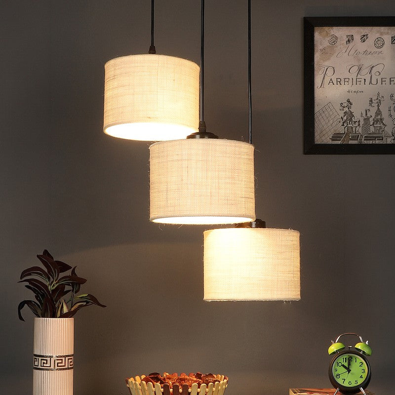 Lumera Drift Metal Ceiling Lamp - White media 2