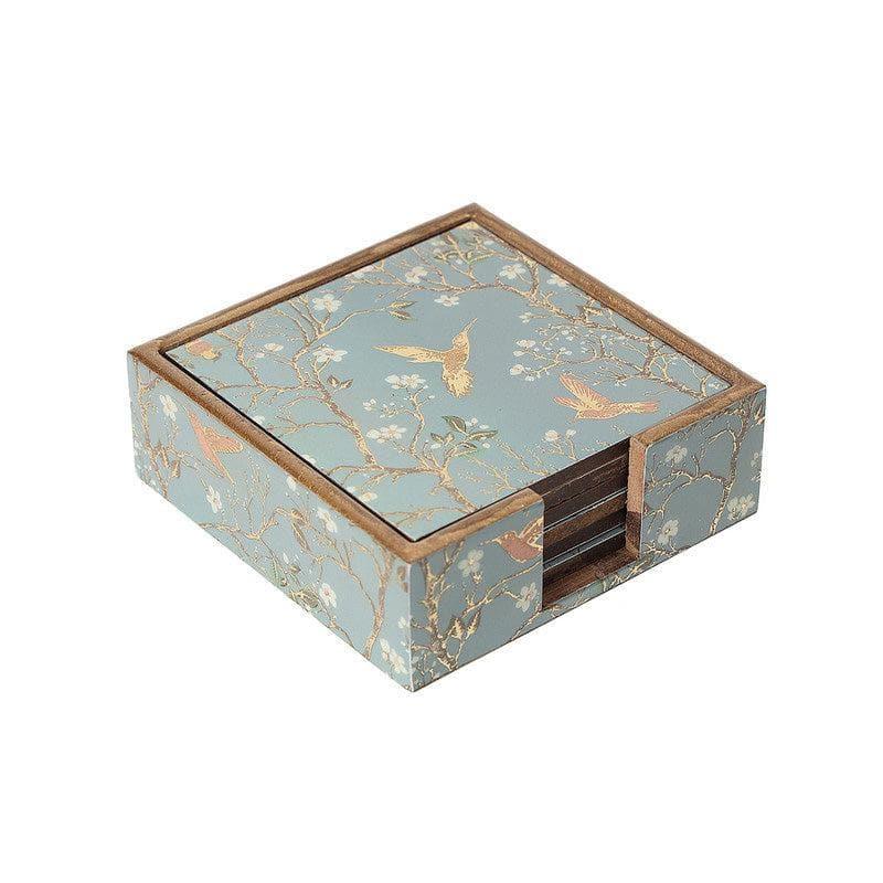 Edith Birdy Coasters (Silver) - Set Of Six media 3