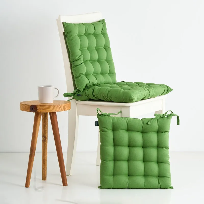 Savra Chair Pad (Light Green) - Set Of Three media 1