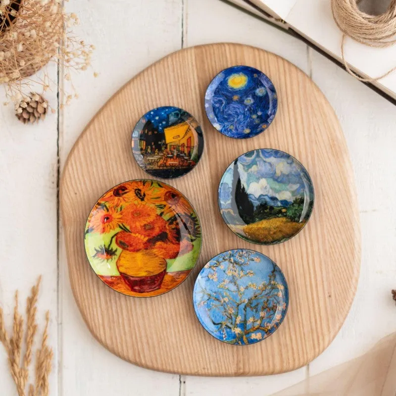 Van Gogh Fridge Magnets - Set Of Five media 1