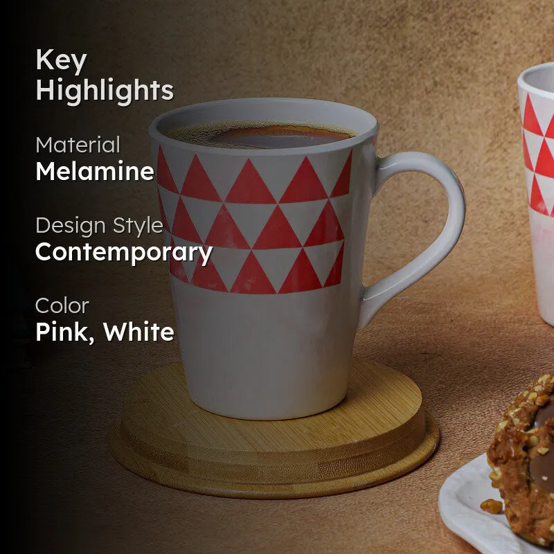 Mivano Melamine Coffee Mug (400 mL) - Red media 2