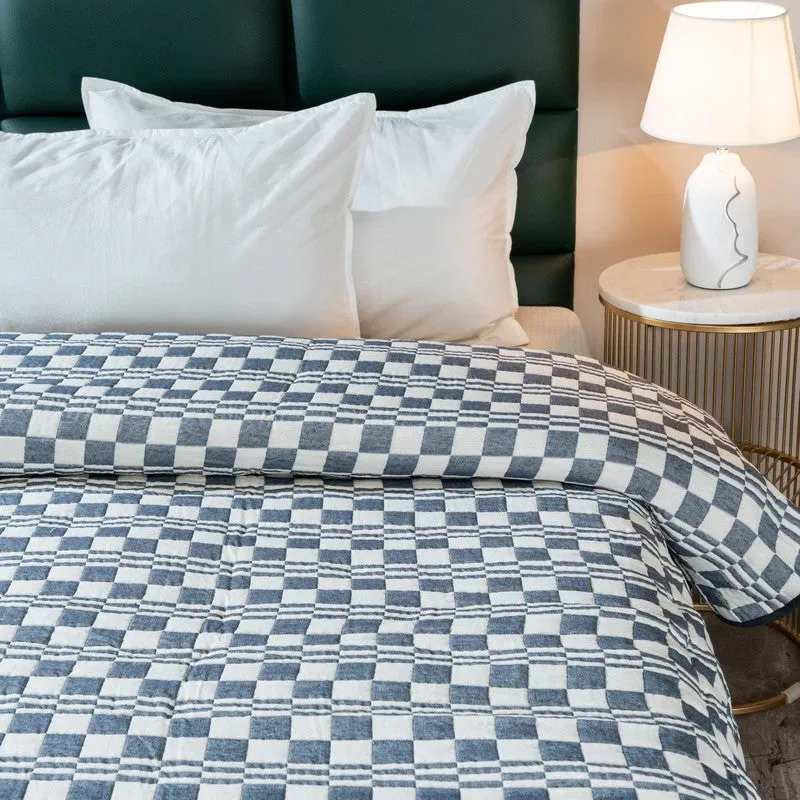 Ivory-Blue DIBBI Design Comforter media 4