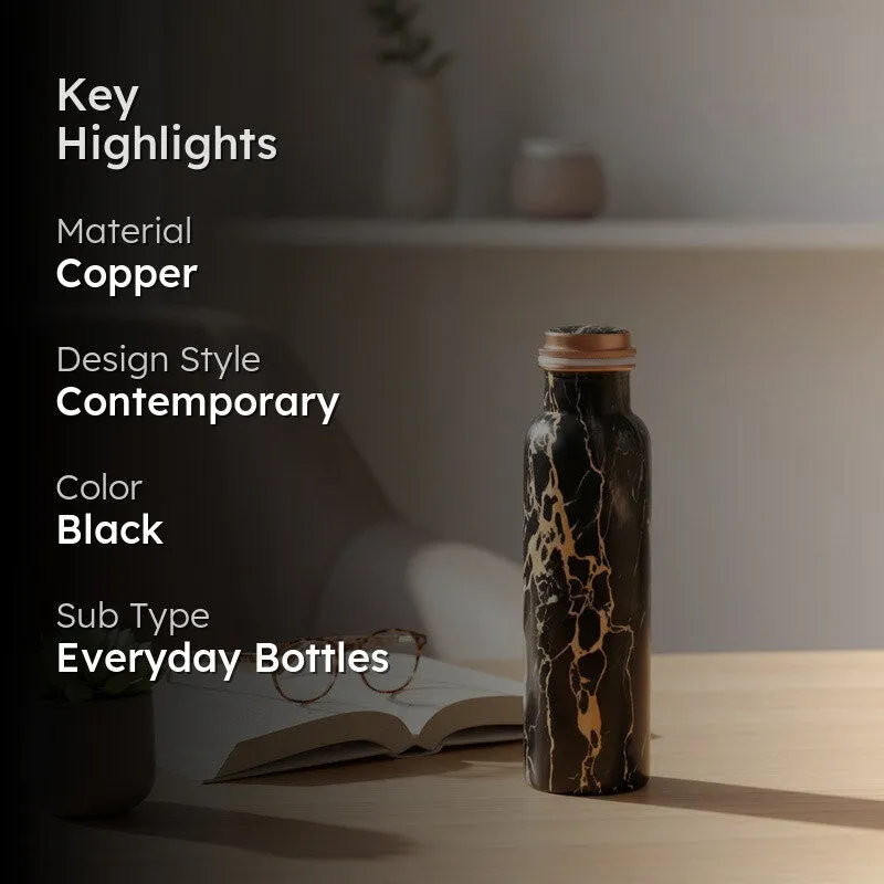 HydroGlow Copper Water Bottle - 1000 mL media 2