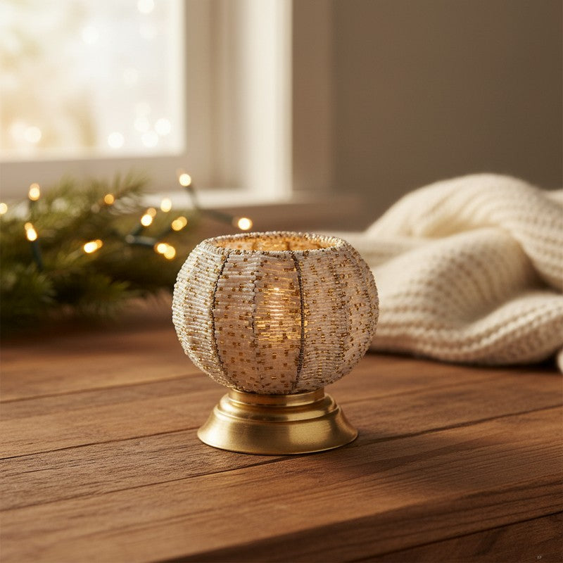 Festive Bowl Tea Light Candle Holder